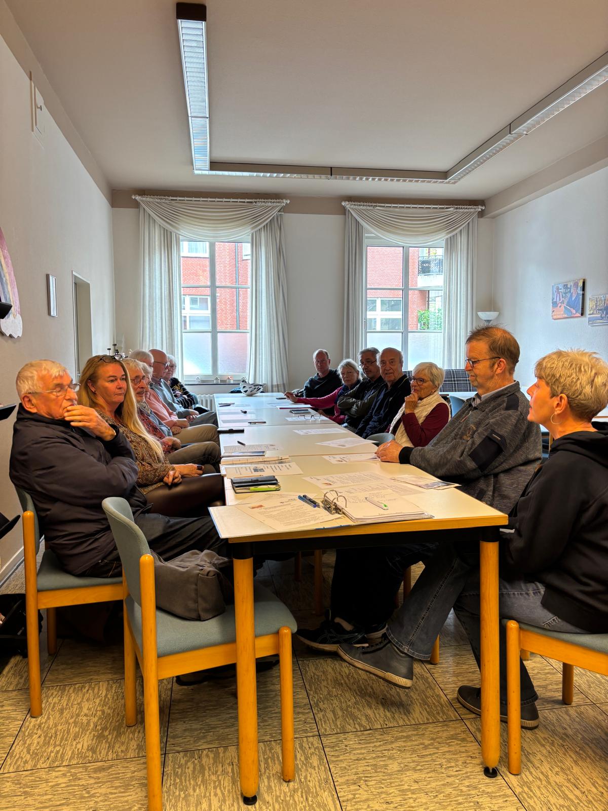 Sitzung des Arbeitskreises Seniorenbegleitung